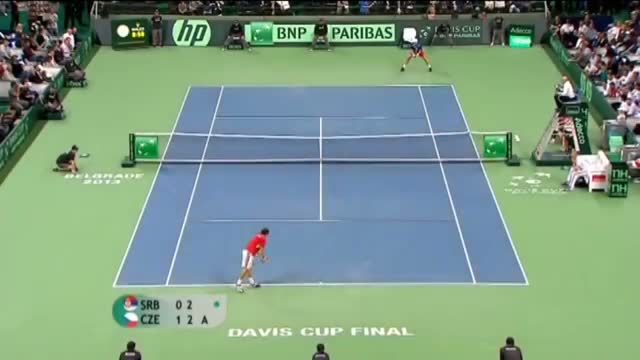Highlights: Dusan Lajovic (SRB) v Tomas Berdych (CZE) - Davis Cup 2013 Final