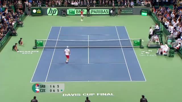 Highlights - Novak Djokovic (SRB) v Tomas Berdych (CZE) - Davis Cup 2013 Final