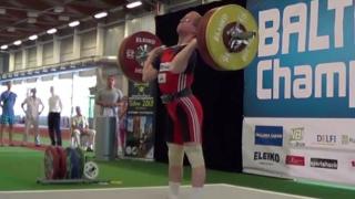 Weightlifting Competition Fail