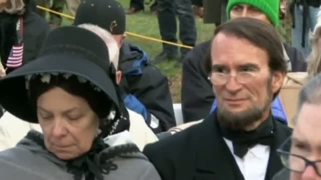 US marks 150th anniversary of Lincoln's Gettysburg address
