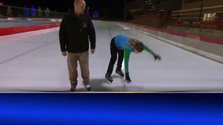 Minneapolis Reporter Faceplants Reporting At Ice Rink