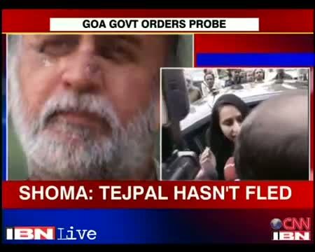 $ex assault: Tarun Tejpal's in India, I won't go to police, says Shoma