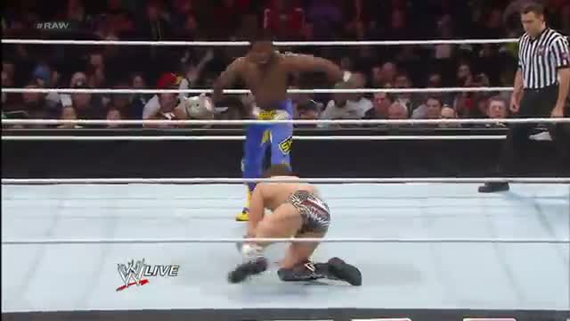 Kofi Kingston vs. The Miz: WWE Raw, Nov. 25, 2013