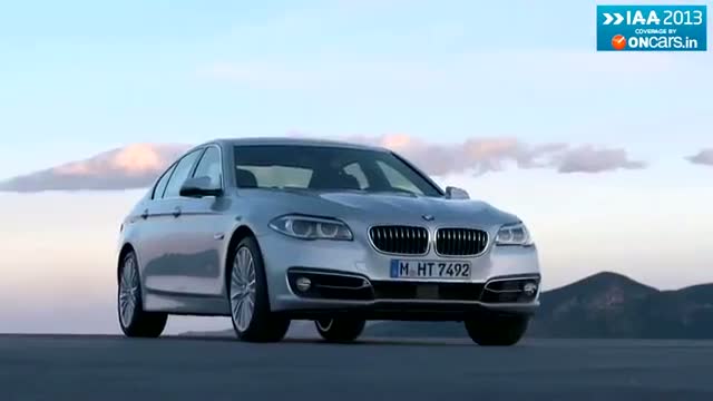 2013 Frankfurt Motor Show: Mildly updated BMW 5-series range displayed