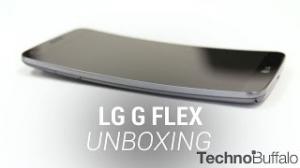 LG G Flex Unboxing