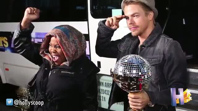 Amber Riley Wins 'DWTS' Mirror Ball Trophy