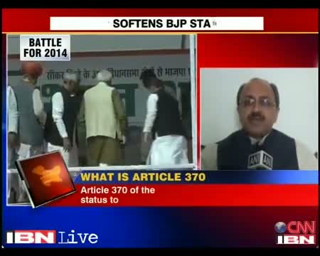 Modi tries to dilute BJP's stand on Article 370, J&amp;K parties fume