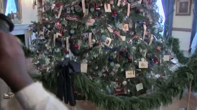 First Lady Unveils White House Christmas Decor