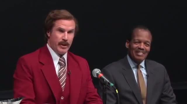 Mass. School Renamed for Ron Burgundy for a Day