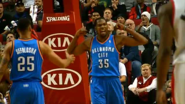 NBA Phantom: Kevin Durant Finishes the Strong And-1 Dunk