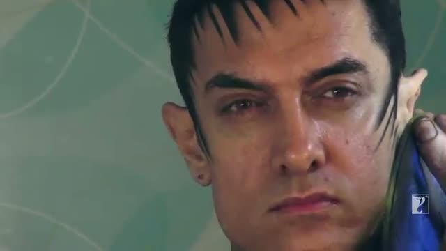 Applying Body Art on Aamir Khan - DHOOM:3