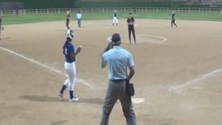 Umpire Ends Softball Game After Being Hit With Pitch