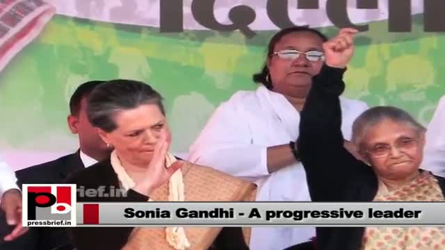 Sonia Gandhi: A leader who stands for development and growth