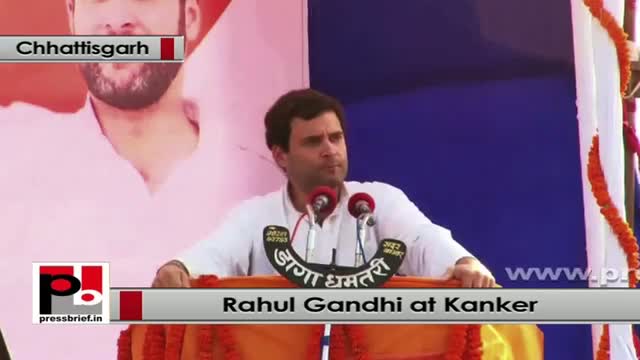 Rahul Gandhi: We want to transform Chhattisgarh with your support