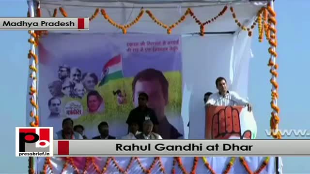 Rahul Gandhi: Development is necessary but we should hold the hand of poor first