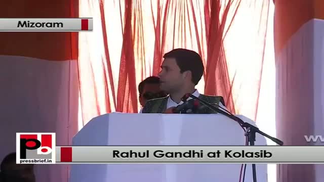 Rahul Gandhi: Our priority is development and upliftment of Mizoram's youth