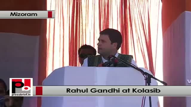 Rahul Gandhi: I want a family like relation with Mizoram