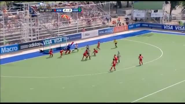 Korea vs Germany - Women's Hockey World League Final Argentina 7/8 Play-off [08/12/13]
