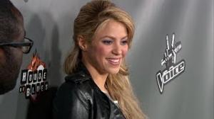 Shakira Wows in See-Through Top