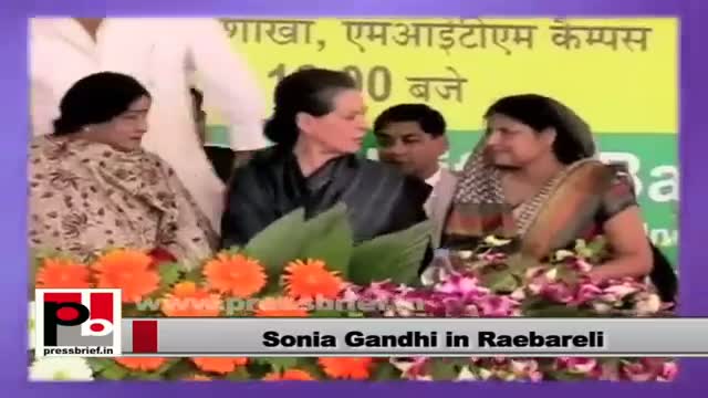 Sonia Gandhi: Congress will continue providing the helping hand to poor