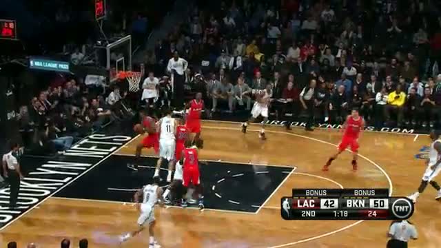 NBA: Joe Johnson Drops Jumpers Against the Clippers