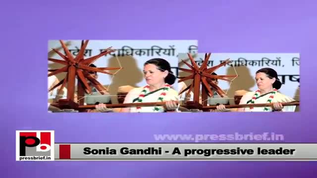 Sonia Gandhi: The second name of development and growth