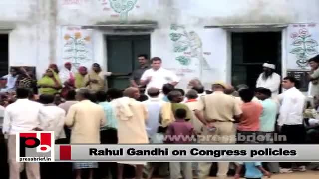 Rahul Gandhi: "Our policies are meant for the empowerment of the poor"
