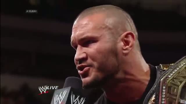 Randy Orton's "Champion of Champions Ceremony": WWE Raw, Dec. 16, 2013