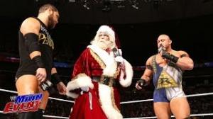 Ryback & Curtis Axel confront Santa Claus: WWE Main Event, Dec. 18, 2013