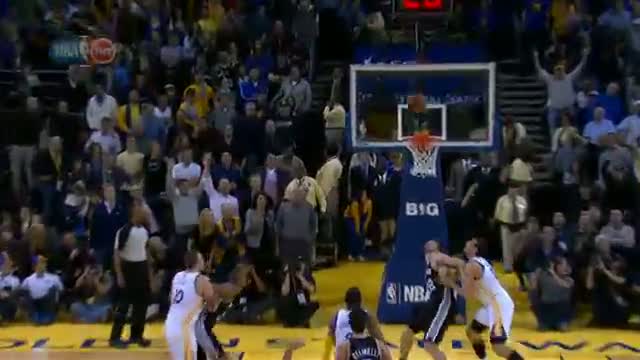 NBA: Stephen Curry and Tiago Splitter's CLUTCH Plays