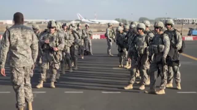 US Moves Troops Toward S Sudan