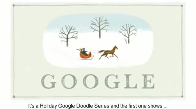 Happy Holidays Google Doodle 2013