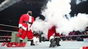 Good Santa vs. Bad Santa - The Battle for Christmas: WWE Raw, Dec. 23, 2013
