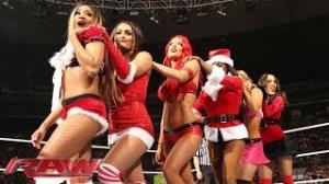 12 Divas Jingle Belles Match: WWE Raw, Dec. 23, 2013