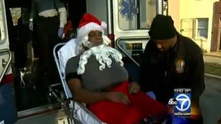 Somebody Shot Santa Claus While TV Crew Was Filming
