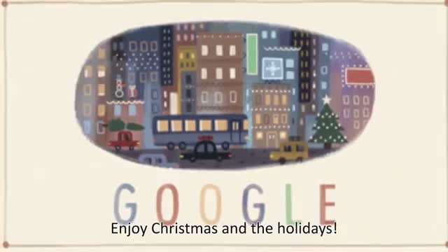 'Tis the season! says Google's second Happy Holidays Doodle