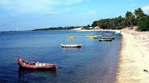 Rameshwaram Sea Confluence Bay of Bengal and Indian Ocean Dhanuskodi, India Full HD