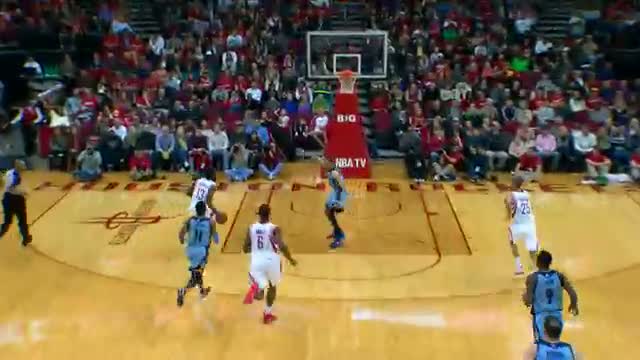 NBA: Harden Hits Chandler Parsons for the High-Flying Oop