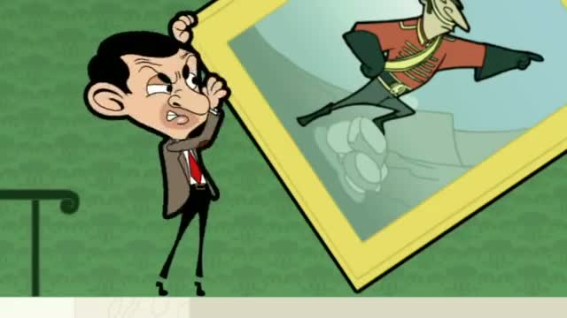 Bean's antics at the National Gallery - Mr Bean Animated video - id  341d939c7b38 - Veblr
