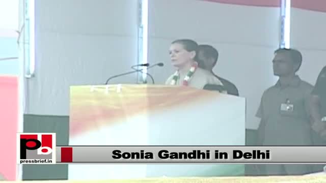 Sonia Gandhi: Congress has been the party of poor, down trodden and common man