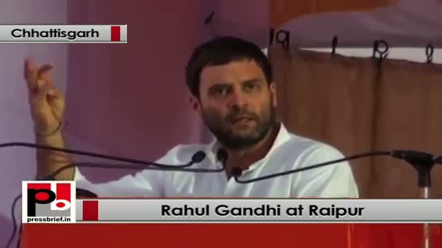Rahul Gandhi: BJP doesn't able to see corruption, unemployment in the state