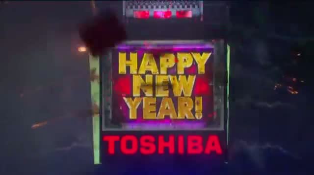 Times Square Ball Drop Brings in 2014