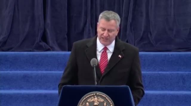 De Blasio's NYC Mayoral Inauguration Highlights