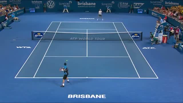 Lleyton Hewitt v Thanasi Kokkinakis - Highlights Men's Singles Round 1: Brisbane International 2014