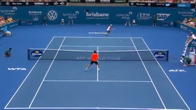 Marin Cilic v Kei Nishikori - Highlights Men's Singles Quarter Finals: Brisbane International 2014