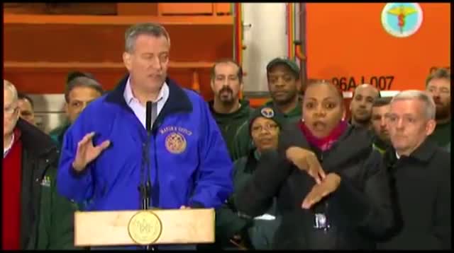 NYC Mayor: Residents Should Stay Home