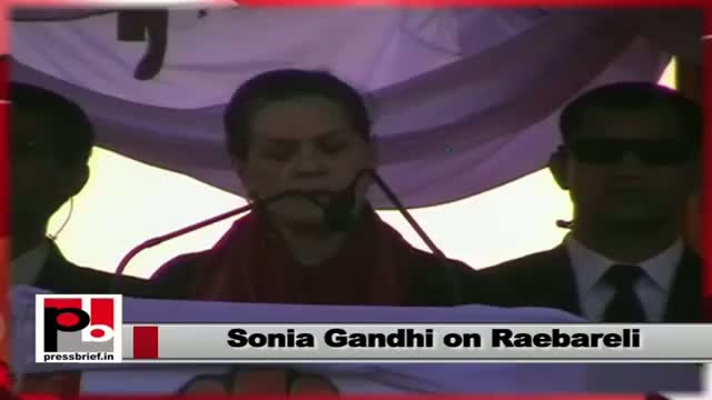Sonia Gandhi: Only Congress can bring the peace and development