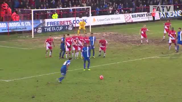 Kidderminster Harriers vs Peterborough United 0-0, FA Cup Third Round Proper 2013-14 highlights
