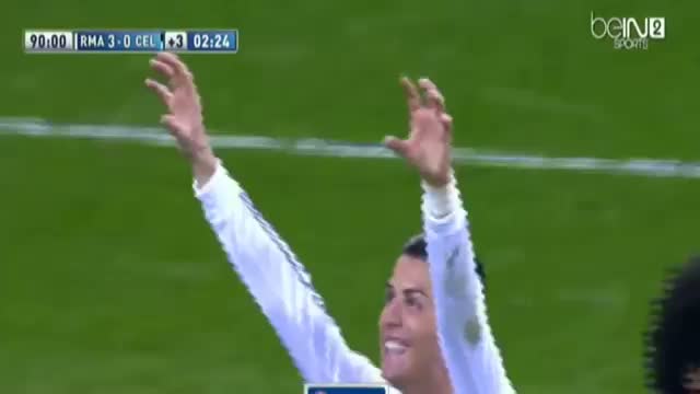 Cristiano Ronaldo scored his 400th Goal in career vs Celta Vigo 2013 [HD] Gareth Bale Assist