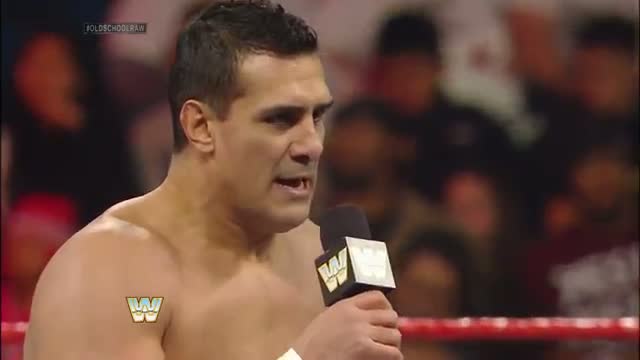 Sin Cara vs. Alberto Del Rio: WWE Raw, Jan. 6, 2014